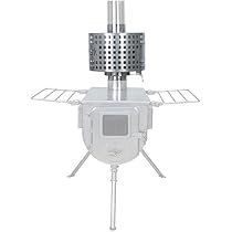 Amazon | テンマクデザイン ウッドストーブ 2次燃焼器 [L] 89mm